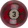 Aramith Camouflage Replacement Ball – #3 | Golden Break Billiards